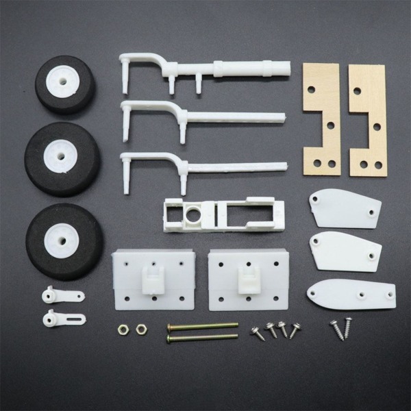 RC Plane Landing Gear Kit med hjul Hobby Craft för RC SU27