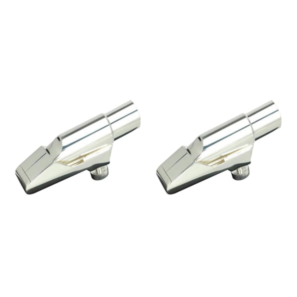 1/2/3/5 Nybörjarvänlig altsaxofonmunstycke med Silver Size 7 2PCS