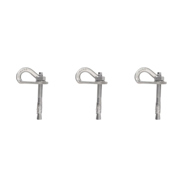 1/2/3 Heavy Duty Klätterhängare och För Bolt för utomhusbruk 3Set