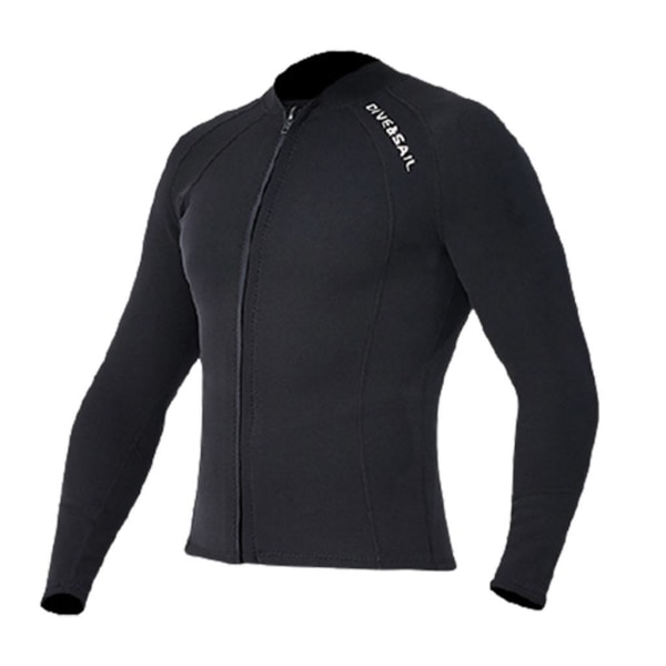 1/2 Herr Dam Quick Dry Jacka Våtdräkt Swim Surf Wet Surf Black Men M 1 Pc