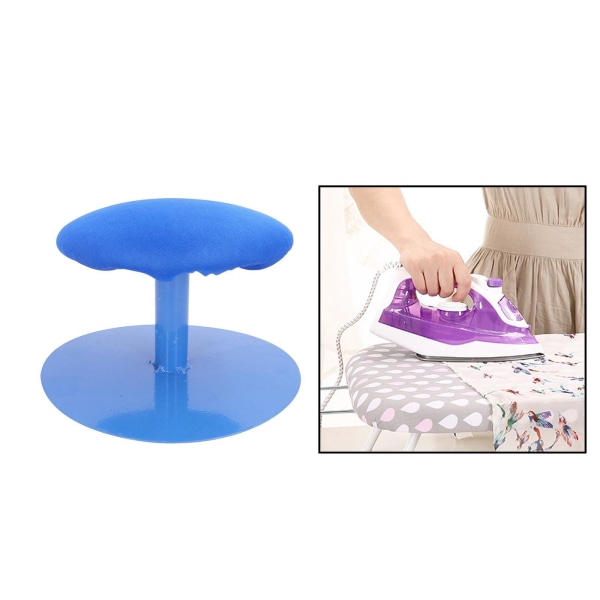 Mini strykbräda Pall Home Travel Neckline Hantering bordsskiva 17cm Blue 20CM