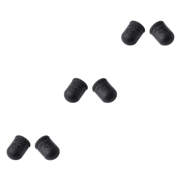 2/3/5 1 Par Unisex För Bicycle Brake Spak Cover Road Bike Black 17.5x13MM 3Set