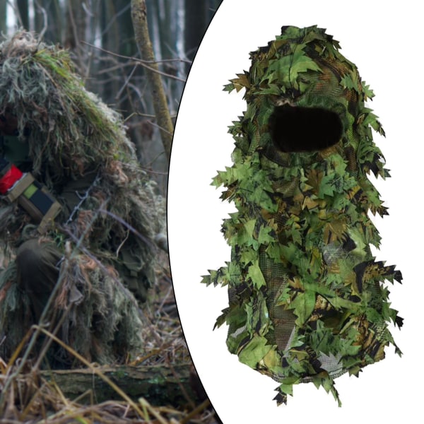1/2/3/5 Leafy Camouflage Hat för Halloween Cosplay Turkey Green 1 Pc