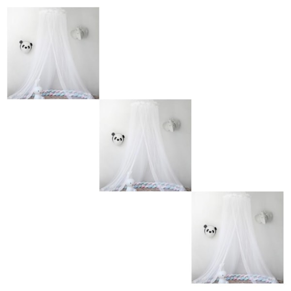 1/2/3 Andas och lätt att installera Nät för effektivt white 3PCS