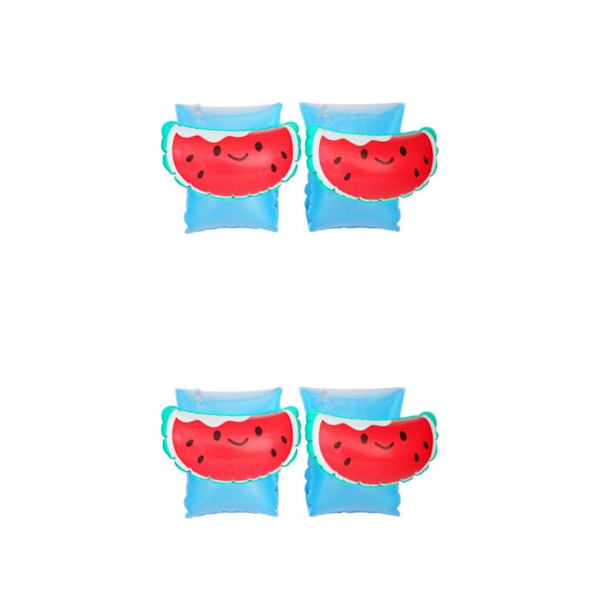 1/2/3/5 2x uppblåsbara armband för barn simärmar flyter Watermelon 15x15x1cm 2Set