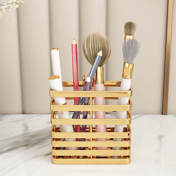1/2 Modern Makeup Organizer Makeup Display Lådor För Caddy Brush 10x4.9x9.8cm 1Set