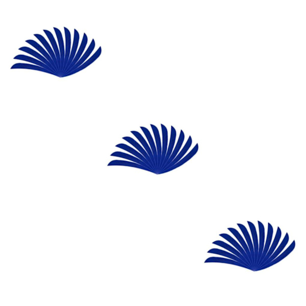 1/2/3/5 12 stycken För Bågskytte Jaktfjäder Fletching Right Dark Blue 3Set