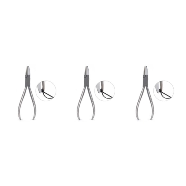 1/2/3/5 Glasögon Båg Tång Multi-Purpose för optiker YG1007 Approx. 15.5x5cm 3Set