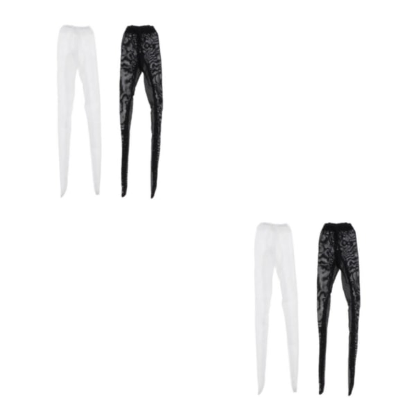 1/2 2st Doll Girl Strumpbyxor Leggings Spetsstrumpor för 1/4 2Set