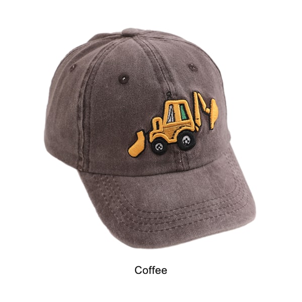 1/2/3/5 Solskydd cap för utomhusaktiviteter barn coffee 1Set