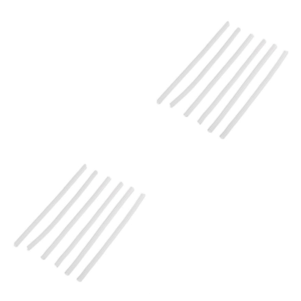 1/2/5 6 delar Ringstorleksjustering för lösa ringar Smyckesskydd Clear 6 Pcs 3mm B 2Set