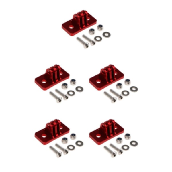 1/5 aluminiumlegering stativ Adapter Mount Base för Hero6/5/4/3+ 5Set