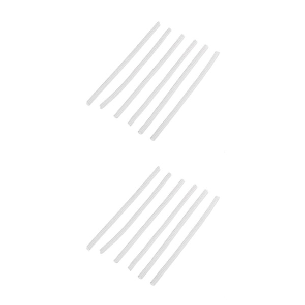 1/2/5 6 delar Ringstorleksjustering för lösa ringar Smyckesskydd Clear 6 Pcs 3mm B 2Set