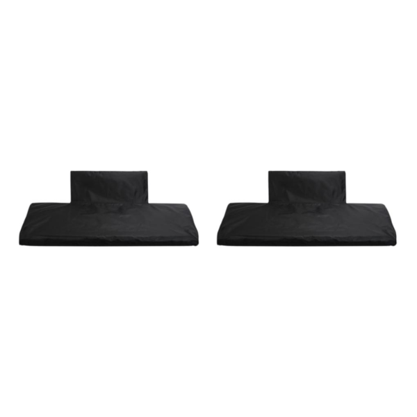 1/2 för elektronisk klaviatur Vattentät musikal för instrument 88 keys Large 2PCS