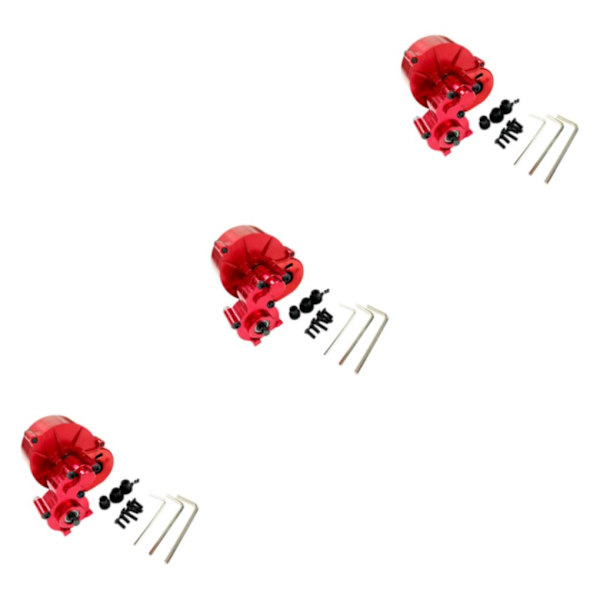 1/2/3/5 Metal Transmission Växellåda Motorväxel För 1/10 Axial Red 3Set