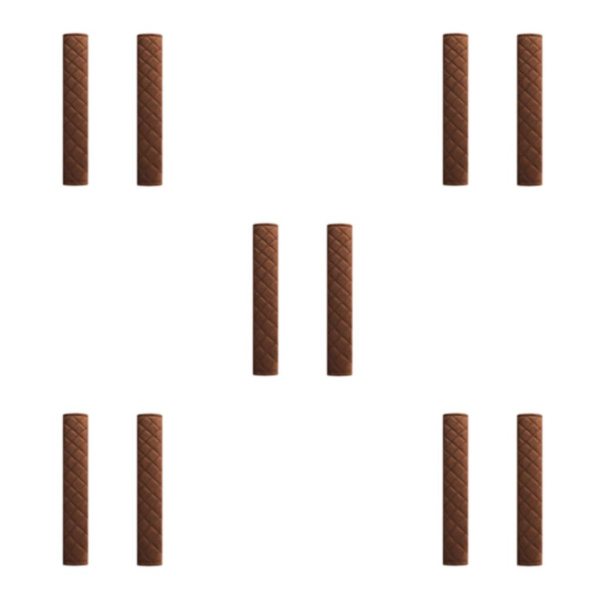 1/2/3/5 2 stycken Supermjuka, mjuka bilkåpor Ingen blekning Ingen fällning coffee single line 33CM 5Set