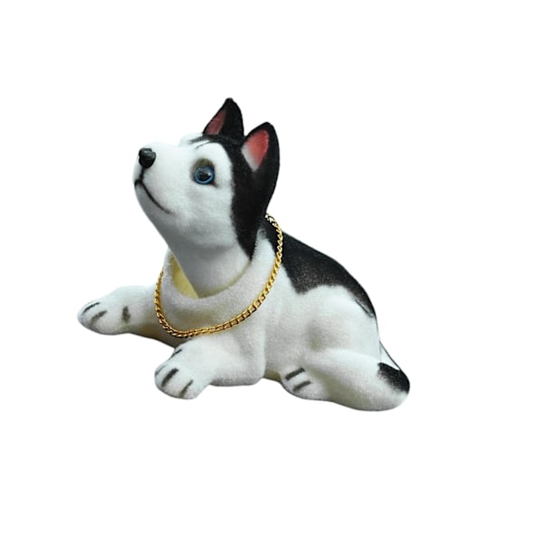 1/2/3 Söt Bobble Head hundvalp nickande hund för bilens instrumentbräda Husky Small 1Set