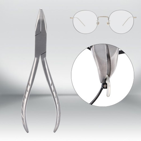 1/2/3/5 Glasögon Båg Tång Multi-Purpose för optiker YG1004 Approx. 15.5x5cm 5Set