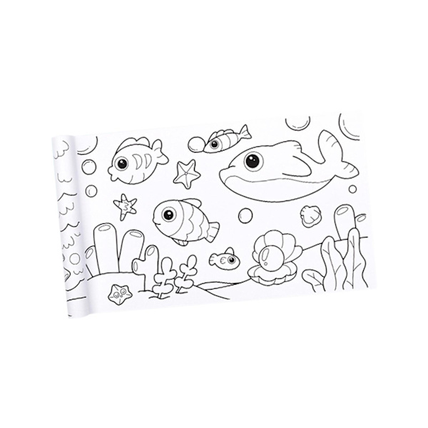 1/2/3 färgpappersrulle Färgbar 30cmx300cm Rich Patterns DIY Animal 30 x 300cm 1Set