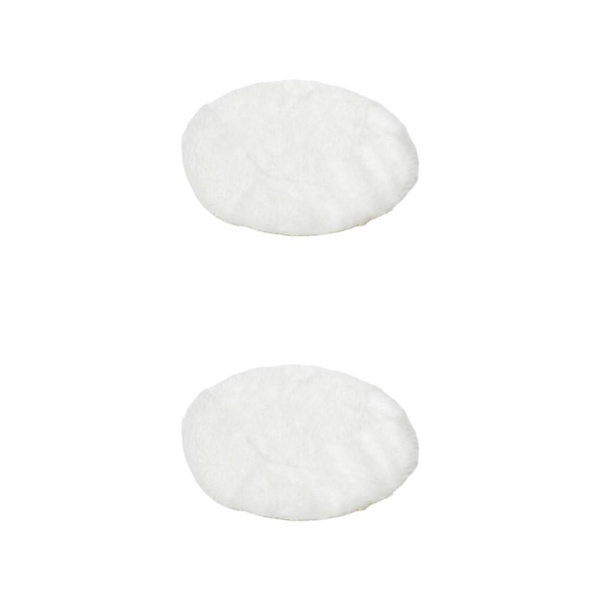 1/2/3/5 Plysch miniatyrmatta 1:12TH Dockhusleksak för white round round dia 18cm 2Set