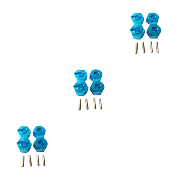 1/2/3/5 4MM hjulfäste för 1/14 LC larvband Hög precision 4MM blue 3Set