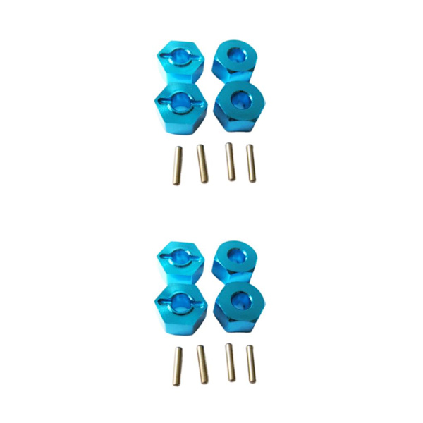 1/2/3/5 4MM hjulfäste för 1/14 LC larvband Hög precision 4MM blue 2Set