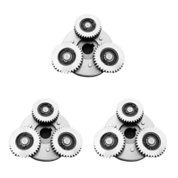 1/3/5 36T Planetväxel med För Kopplingsdel Solid Set Kit för steel gear silver 3PCS