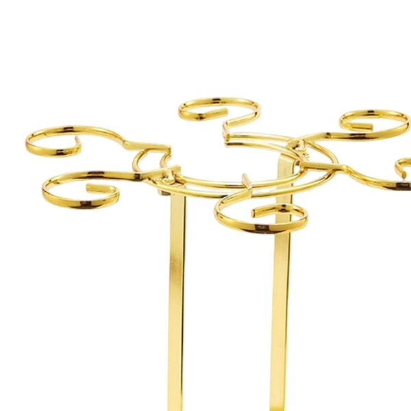 1 Pack Kopp Torkställ 6 Krok Glasögon Hållare Rostfritt Stål för