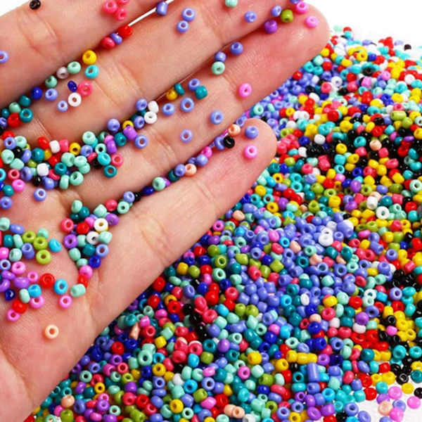 1/2 Mini Beads Set Hummerspännen Seed Bead för smyckestillverkning 1Set