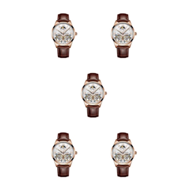 1/2/3/5 Man Mechanical Watch Snygg vintage ersättning Type 3 5PCS