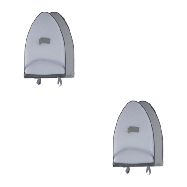 1/2 Strykdyna Tillbehör Steamboard Anti Steam Portable för Pointed 22.5x15cm 2Set