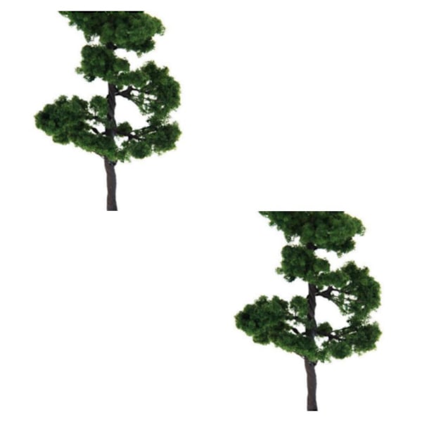 1/2/3 4,72 tums landskap Landskapsmodell Tree Mountain Pine Trees 2Set