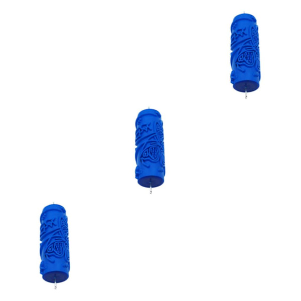 1/2/3 5' präglat mönster färgrulle DIY väggmålningskantskärare Blue Type 081 3Set