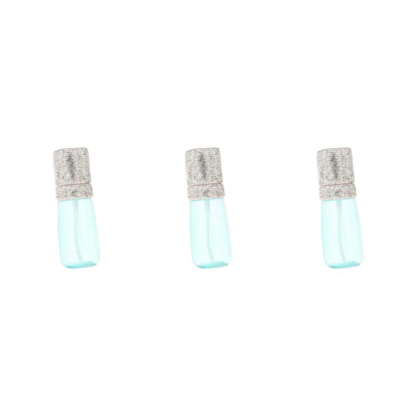 1/2/3/5 vätskebehållare 60 ml behållare Snygg liten resa Blue 12 x 4cm 3Set