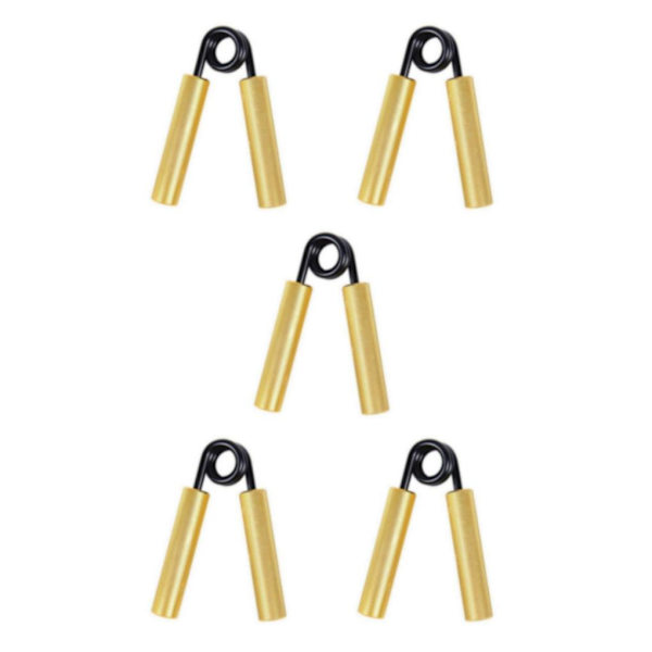 1/2/5 Non- För Slip Small Grip Strengthener för effektiv Gold 300lbs 5PCS