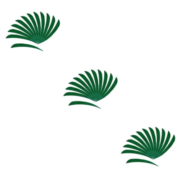 1/2/3/5 12 stycken För Bågskytte Jaktfjäder Fletching Right Dark Green 3Set