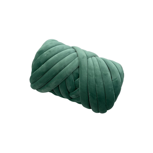 Chunky Garn Slitstark Bekväm för Virkning Handstickning Green