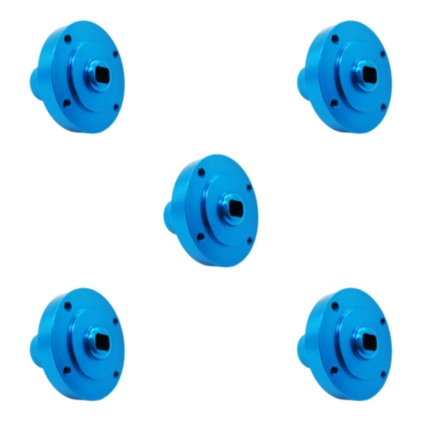 1/2/3/5 aluminium Diff direktaxel Diff- case för 1/10 AXIAL SCX10 Blue 5Set
