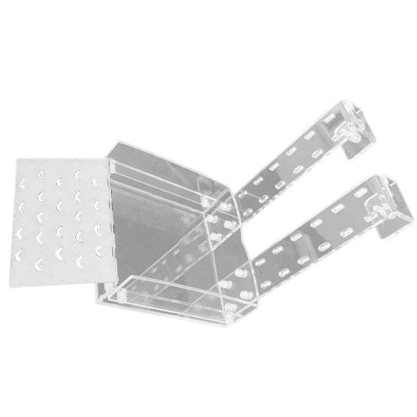 1/2 Tortoise Ramp Climbing Eremit För Crab Turtle Basking Clear 13x20cm 1Set