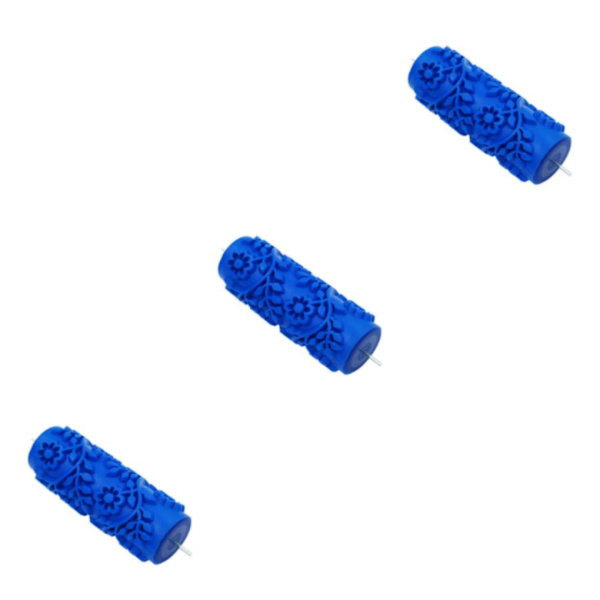 1/2/3 5' präglat mönster färgrulle DIY väggmålningskantskärare Blue Type 084 3Set