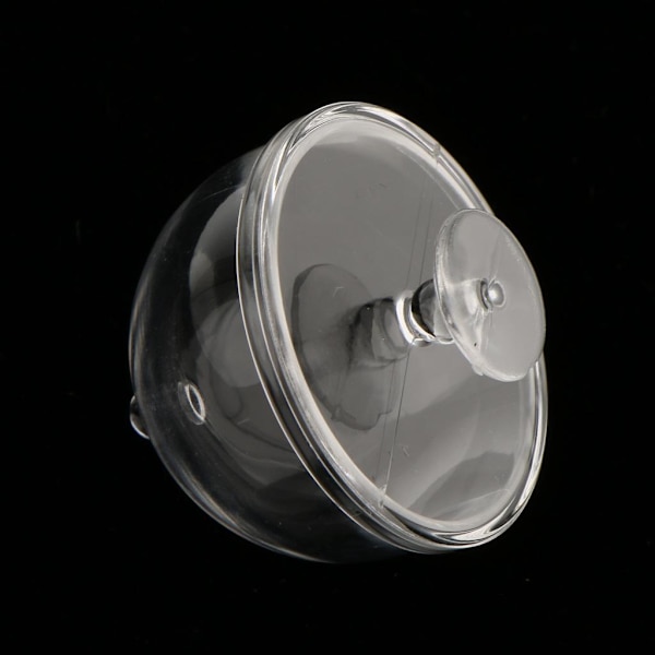 1/2/3/5 miniatyr 1/12 skala efterrättssnackburk med halvrund Clear 12th Type A 1Set