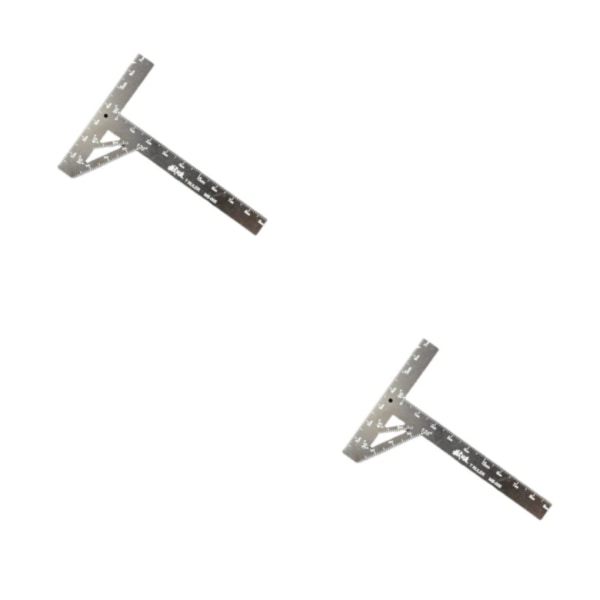 1/2 Hobby Model Transform T-formad linjal uppgradering med ritsad linje 2Set