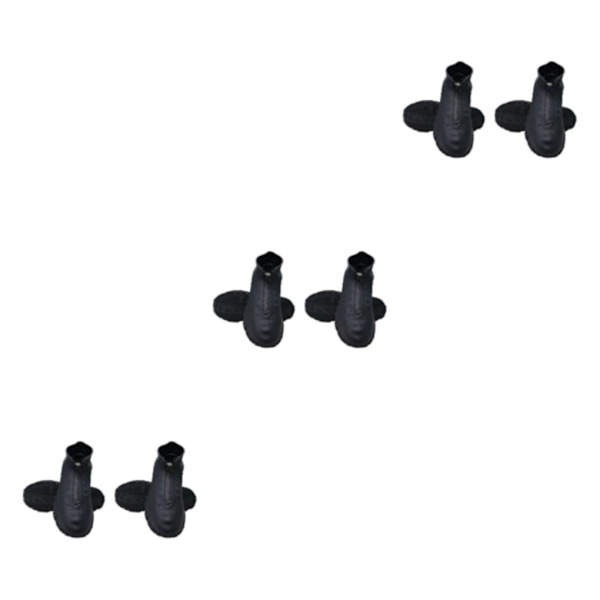 1/2/3/5 Rainy Days Companion vattentät cover för unisex Black 3Set