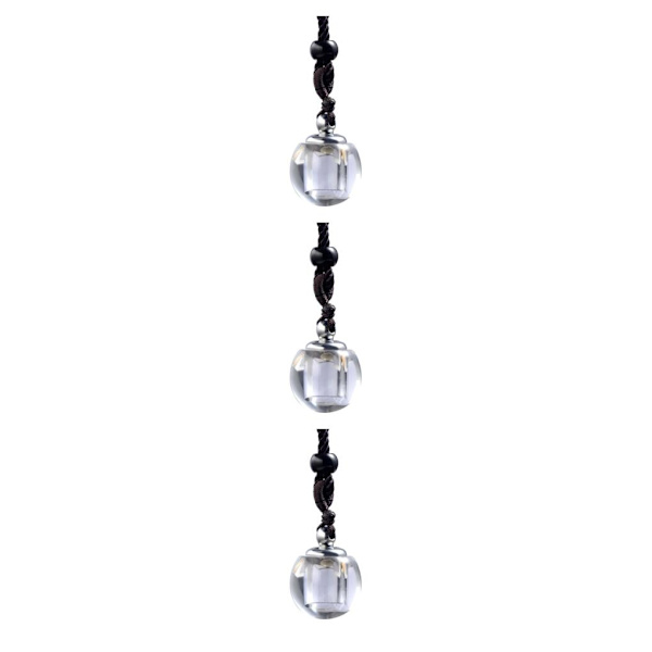 1/2/3/5 Memorial Pendant Halsband Parfymflaska för Ashes spherical 3Set