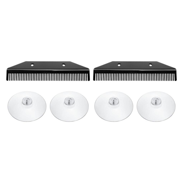 1/2 multifunktionell hårförlängningshållare Organizer Slitstark Black 30x10x3cm 2Set