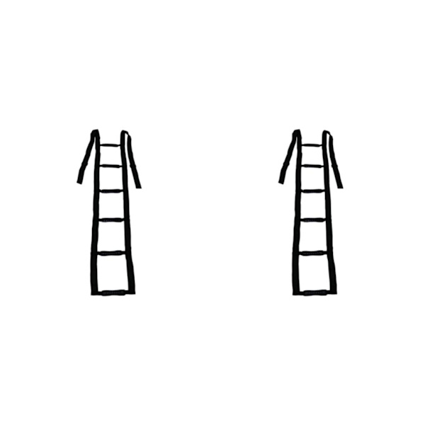 1/2/3 Bed Ladder Assist Caddie Helper för äldre skadad patient 2PCS