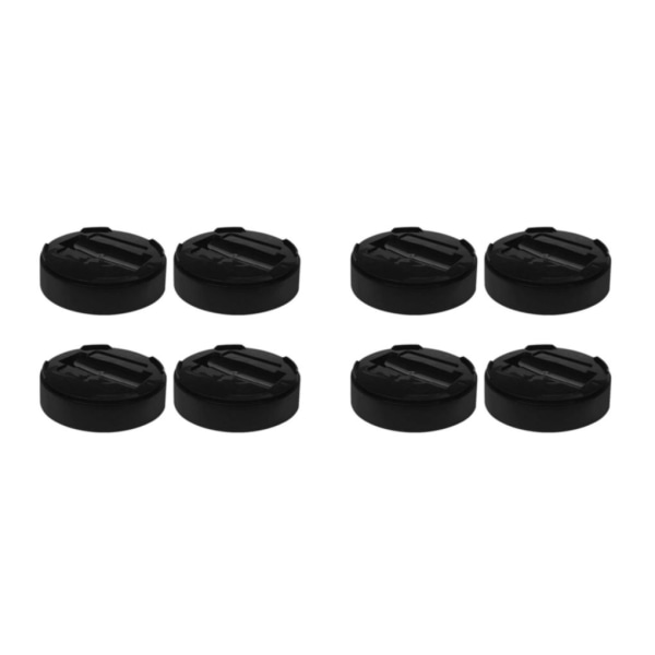 1/2 4 st Heavy Duty Plast Multi-slot Soffa Möbler Risers Bed Black 10x2.5cm 2Set