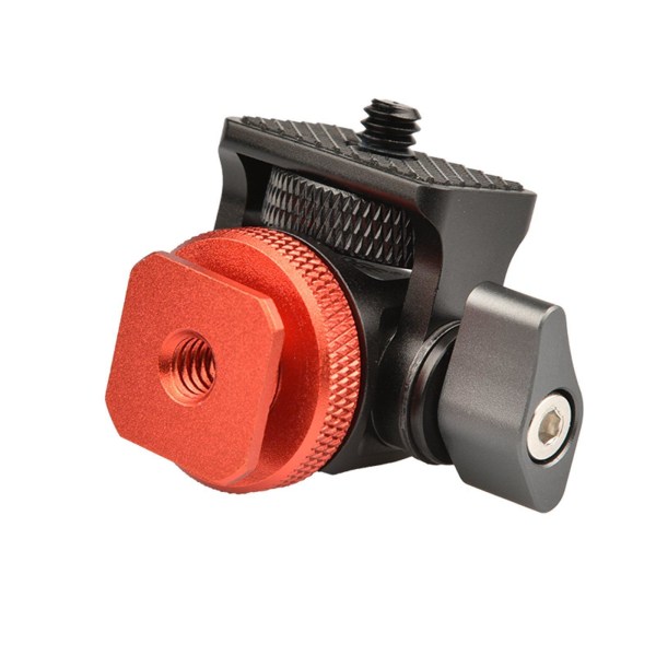 1/2/5 Mini Ball Head 360 Swivel Bracket Adapter för kamerablixt 1Set