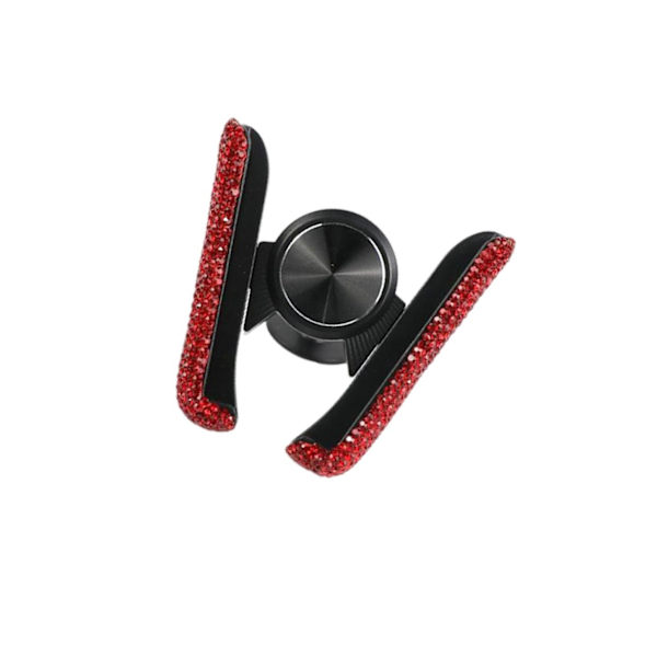 1/2/3/5 Biltelefonhållare Bilinredningstillbehör klämma Bling för Red 3.35 Inchx3.35 Inch 1Set