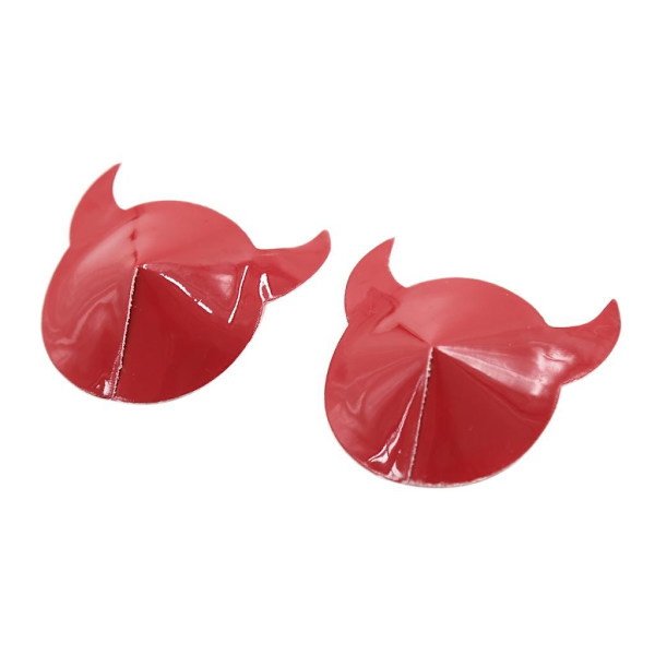 1/3/5 läderpastor självhäftande horn täcker kvinnors bröst 1Set